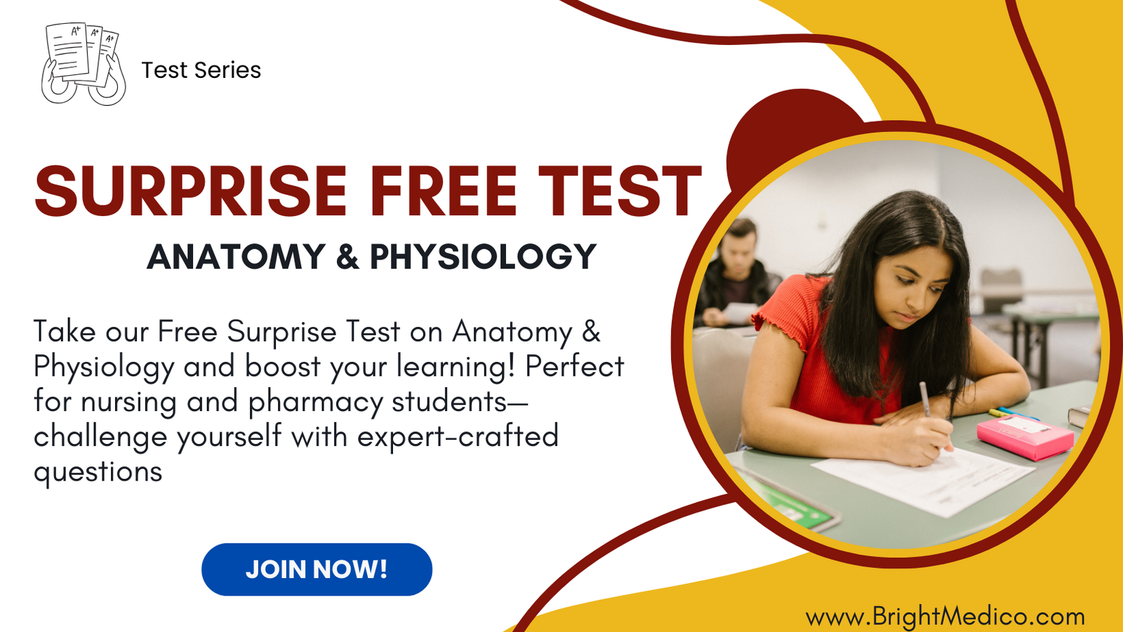 Surprise Free Test Anatomy & Physiology